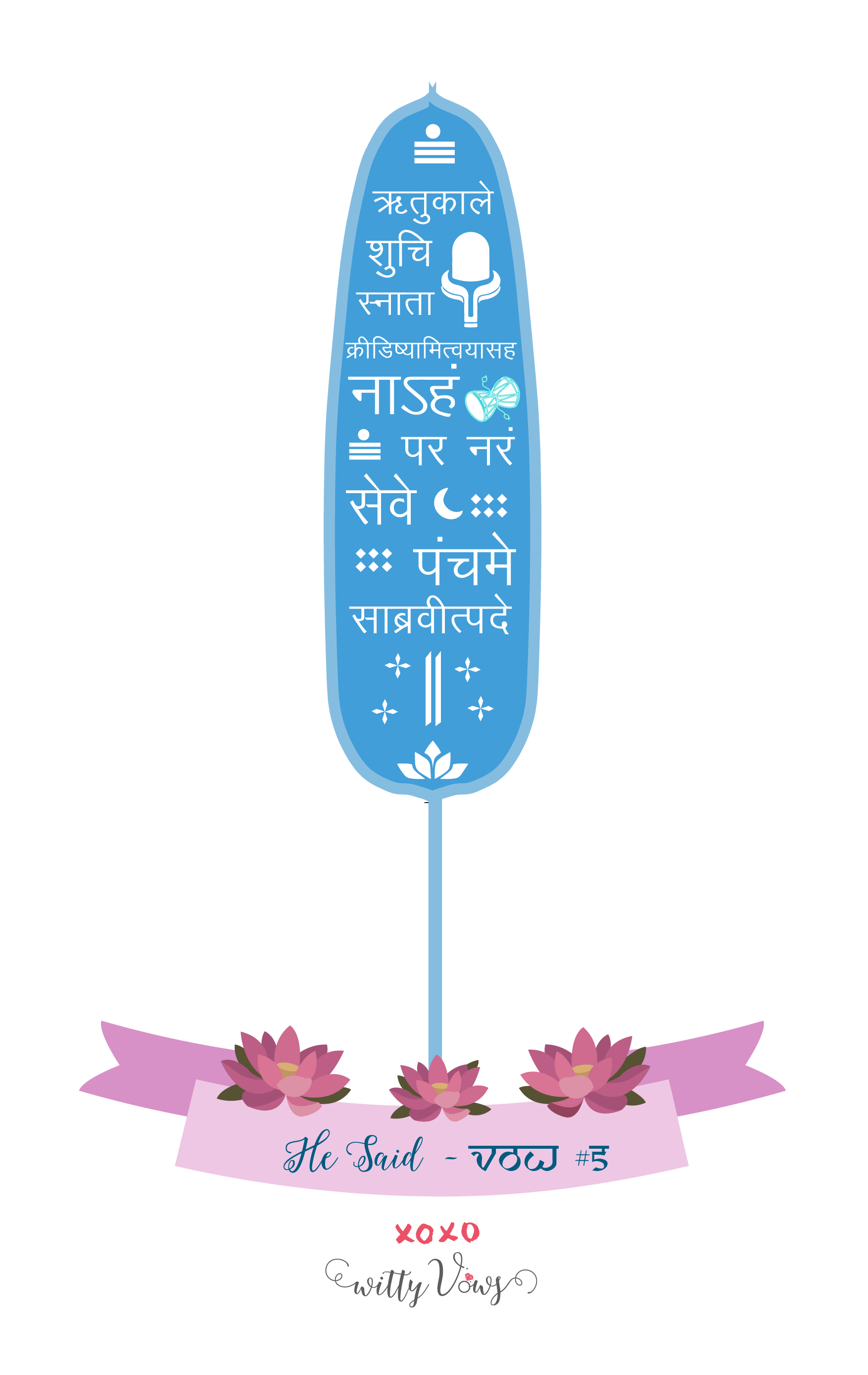 he said Vow5 from witty vows decoding the 7 indian wedding vows