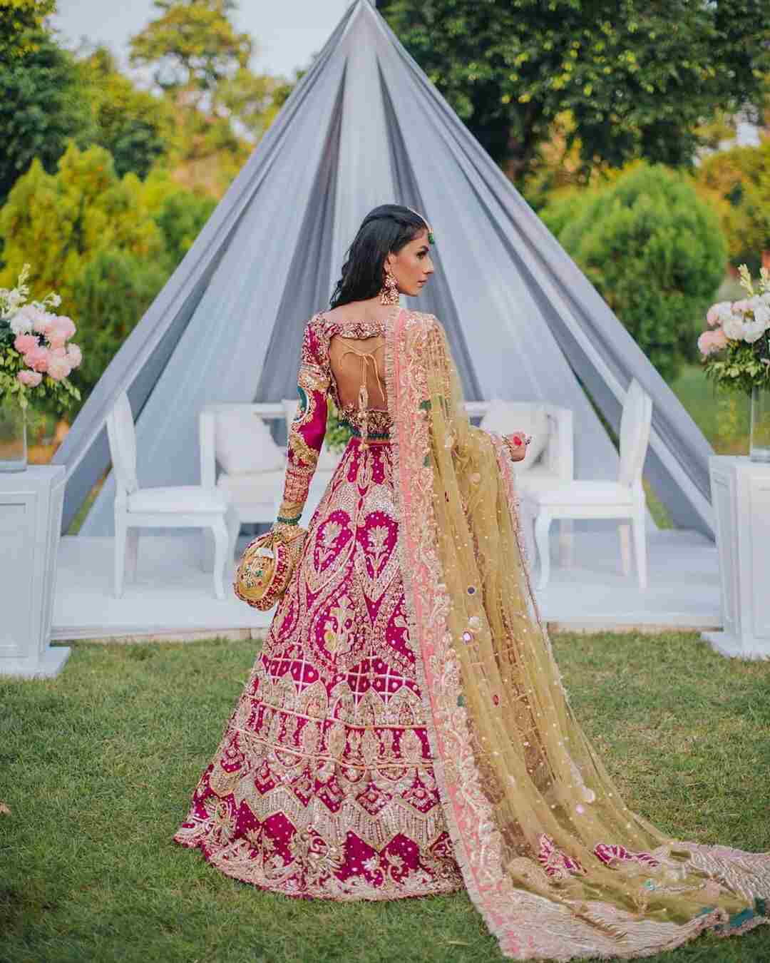 Punjabi bridal lehenga with price best sale