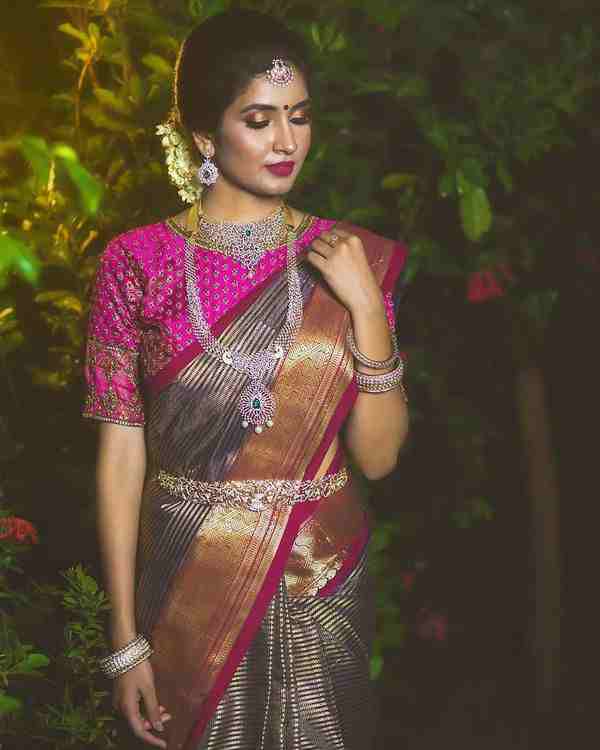 Wedding 2025 reshme sarees