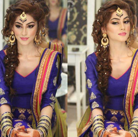 indian wedding hairstyles for indian brides- up dos