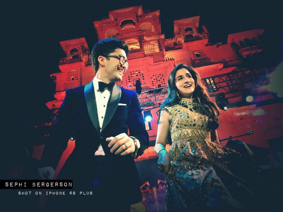 sangeet Shot on I phone |by Sephi bergeson | Best Indian Wedding photographer - Witty Vows