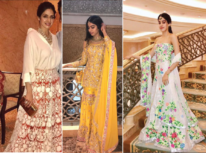 Sridevi-with-her-daughters - Witty Vows