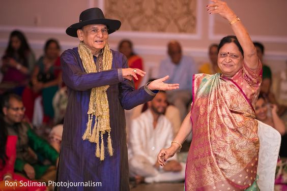 grandparents dancing