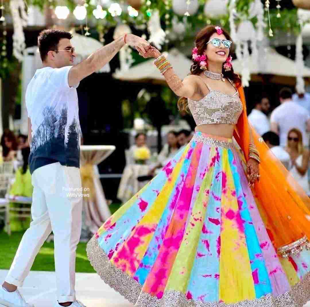 indian wedding pool party dress Pool Party Indo Western Dress